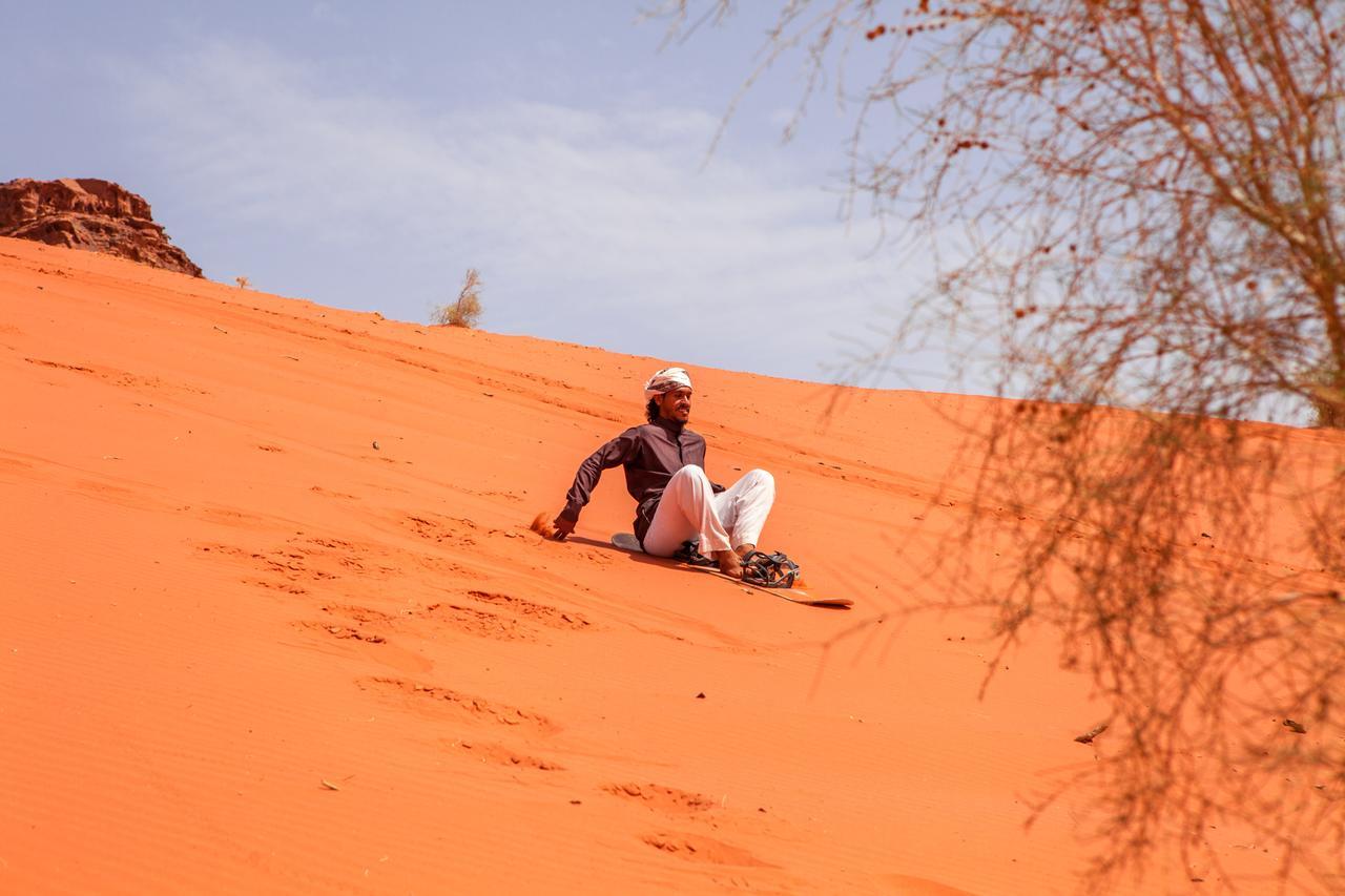 Hotel Arabian Nights Wadi Rum Exterior foto